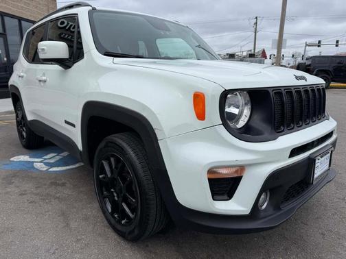 Alpine White Clearcoat 2020 Jeep Renegade Altitude