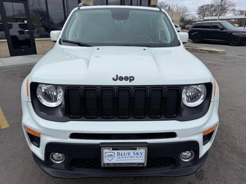 Alpine White Clearcoat 2020 Jeep Renegade Altitude