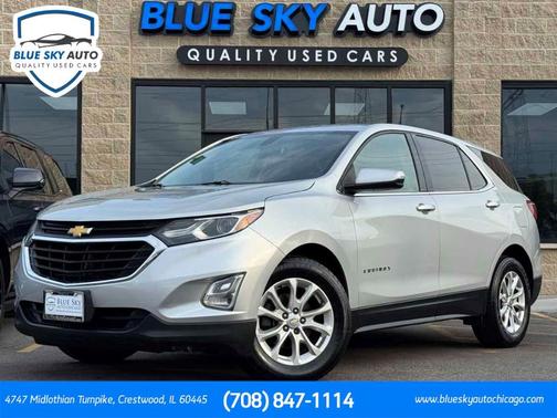 Silver Ice Metallic 2018 Chevrolet Equinox 1LT