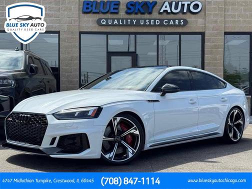 Glacier White Metallic 2019 Audi RS 5 2.9T