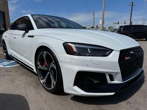 Glacier White Metallic 2019 Audi RS 5 2.9T
