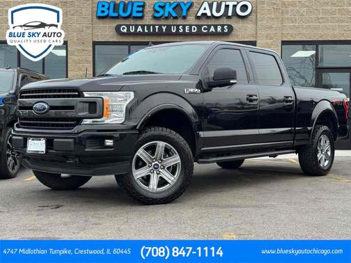 Agate Black 2019 Ford F-150 XLT