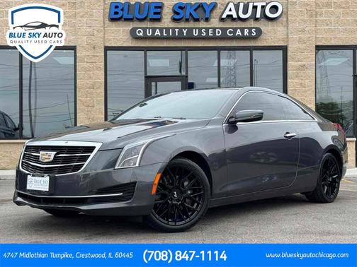 Phantom Gray Metallic 2017 Cadillac ATS 2.0L Turbo