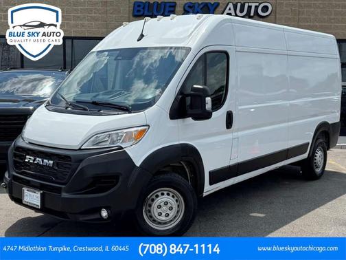 Bright White Clearcoat 2025 RAM ProMaster 2500 High Roof