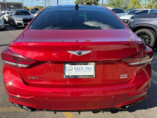 Havana Red 2020 Genesis G80 3.3T Sport