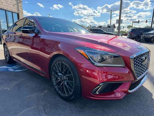 Havana Red 2020 Genesis G80 3.3T Sport