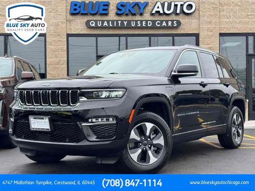 Diamond Black 2022 Jeep Grand Cherokee 4xe Base