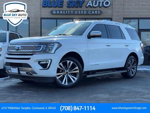Star White 2020 Ford Expedition Platinum