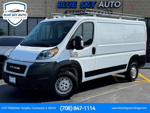 Bright White Clearcoat 2021 RAM ProMaster 1500 Low Roof