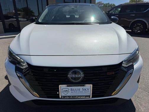 White 2025 Nissan Sentra SR