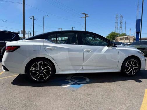 White 2025 Nissan Sentra SR