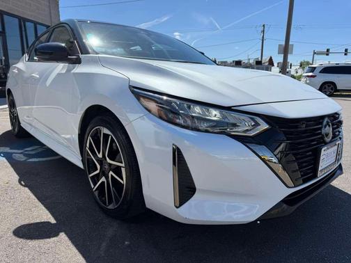White 2025 Nissan Sentra SR