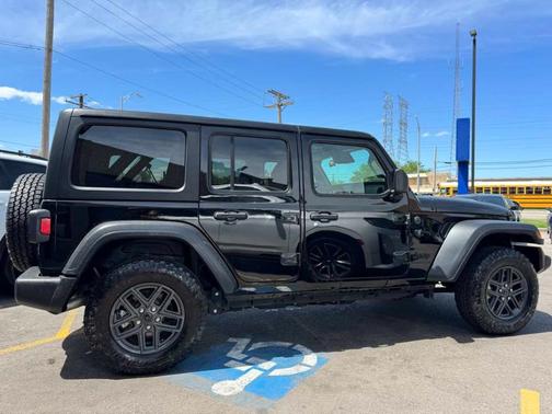 Black Clearcoat 2024 Jeep Wrangler Sport