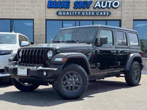 Black Clearcoat 2024 Jeep Wrangler Sport