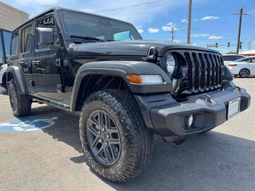 Black Clearcoat 2024 Jeep Wrangler Sport