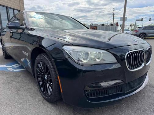 Black Sapphire Metallic 2015 BMW 740 Li