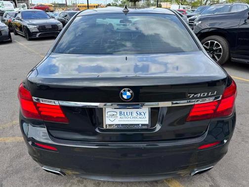 Black Sapphire Metallic 2015 BMW 740 Li