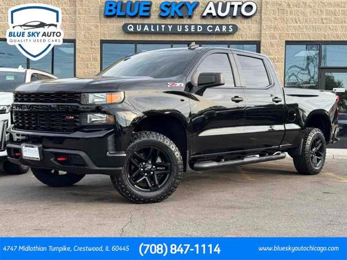 Black 2021 Chevrolet Silverado 1500 Custom Trail Boss