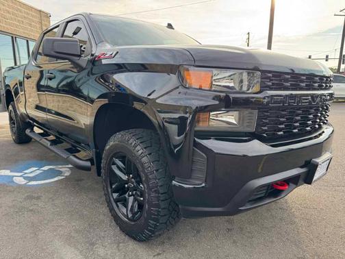 Black 2021 Chevrolet Silverado 1500 Custom Trail Boss