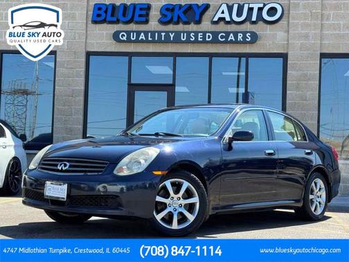 Twilight Blue Pearlcoat 2006 INFINITI G35x Base