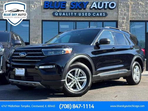 Agate Black 2020 Ford Explorer XLT