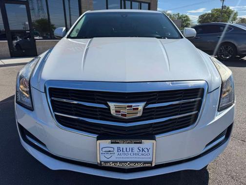 Crystal White Tri-Coat 2018 Cadillac ATS 2.0L Turbo