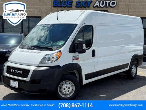 Bright White Clearcoat 2021 RAM ProMaster 2500 High Roof