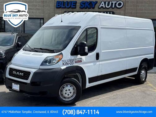 Bright White Clearcoat 2020 RAM ProMaster 2500 High Roof