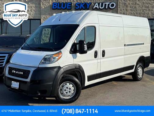 Bright White Clearcoat 2019 RAM ProMaster 2500 High Roof