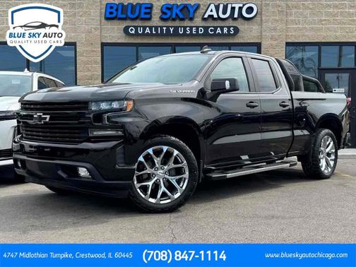 Black 2021 Chevrolet Silverado 1500 RST