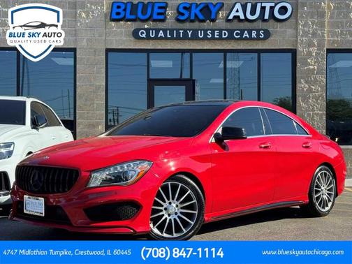Jupiter Red 2016 Mercedes-Benz CLA-Class 4MATIC