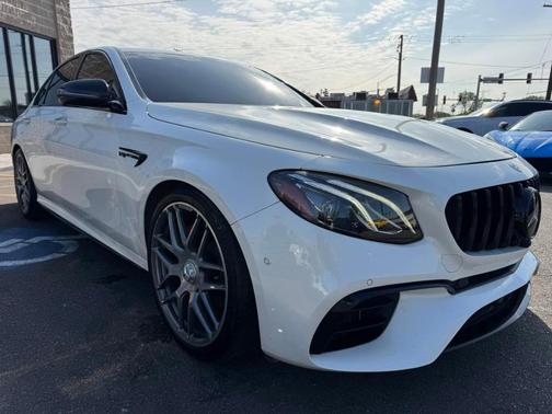 designo Diamond White 2018 Mercedes-Benz AMG E 63 S 4MATIC