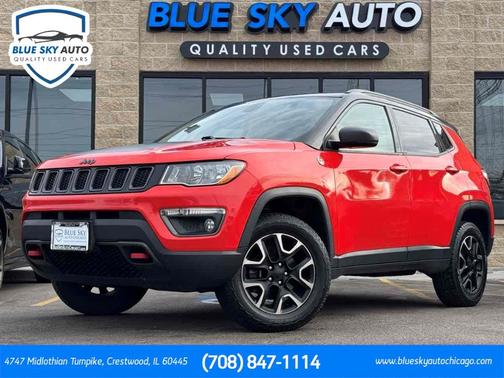 Spitfire Orange Clearcoat 2019 Jeep Compass Trailhawk