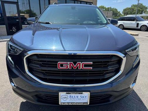 Blue Steel Metallic 2018 GMC Terrain SLE