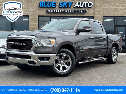 Granite Crystal Clearcoat Metallic 2019 RAM 1500 Big Horn