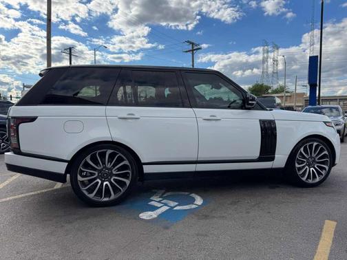 Fuji White 2017 Land Rover Range Rover 3.0L Supercharged HSE