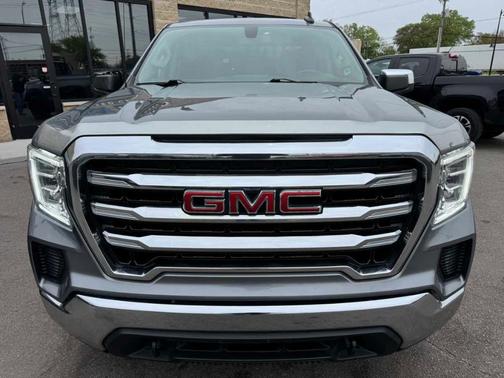 Satin Steel Metallic 2021 GMC Sierra 1500 SLE