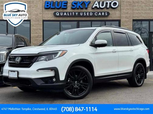 Platinum White Pearl 2021 Honda Pilot Special Edition