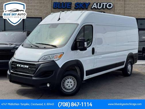 Bright White Clearcoat 2024 RAM ProMaster 2500 High Roof