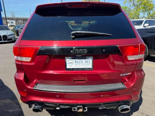 Deep Cherry Red Crystal Pearl 2012 Jeep Grand Cherokee SRT8