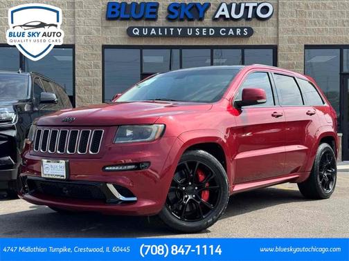 Deep Cherry Red Crystal Pearl 2012 Jeep Grand Cherokee SRT8