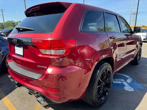 Deep Cherry Red Crystal Pearl 2012 Jeep Grand Cherokee SRT8