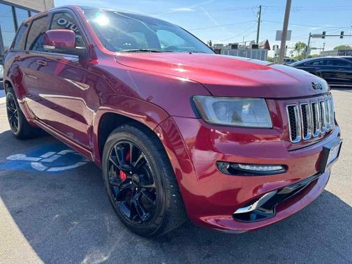 Deep Cherry Red Crystal Pearl 2012 Jeep Grand Cherokee SRT8
