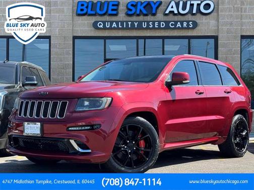 Deep Cherry Red Crystal Pearl 2012 Jeep Grand Cherokee SRT8