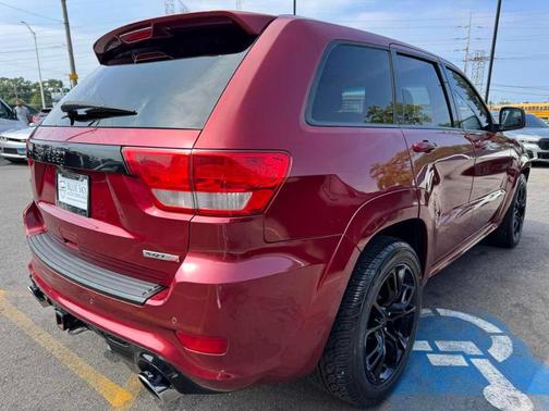 Deep Cherry Red Crystal Pearl 2012 Jeep Grand Cherokee SRT8