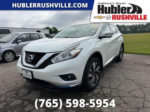 Pearl White 2016 Nissan Murano Platinum