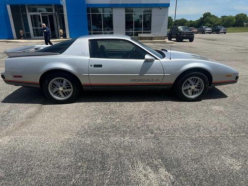 Silver 1987 Pontiac Firebird Base