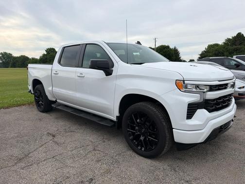 Summit White 2025 Chevrolet Silverado 1500 RST