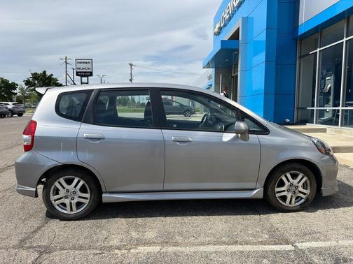 Gray 2008 Honda Fit Sport