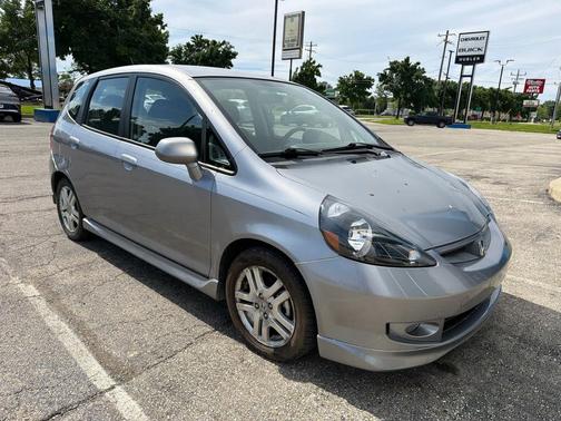 Gray 2008 Honda Fit Sport